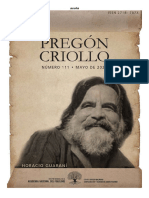 Pregon Criollo 111 Mayo 2021