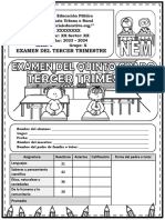 Examen5toGrado3erTrimestre23 24ME