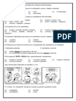 REVISÃO DE LÍNGUA PORTUGUESA - II Unidade