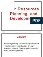 Water Resources Planning and Development