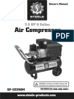 Air Compressor Manual - Steele SP-CE356M Manual