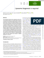 TFEB-dependent Lysosome Biogenesis Is Requiredfor Senescence