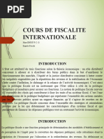 Cours Fiscalite Internationale Isdd 2024 Aj