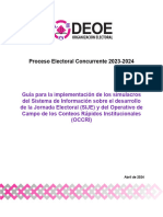 Guía Simulacros SIJE OCCRI PEC 2023 2024