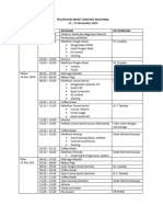 Rundown Pelatihan Wasit 2023