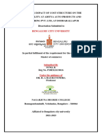 A Study On Impact of Cost Structure On Profitability of Adithya Auto and Engineering PVT LTD at Doddaballapur