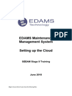 EDAMS MMS Cloud Installation