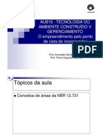 Aula de NBR 12721