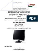 Análisis de Objeto Técnico El Monitor Pantalla Plana