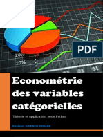 Econométrie Des Variables Catégorielles