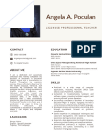 Poculan-Curriculum Vitae