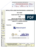 1885-1H02-01INSTALLATION & ERECTION PROCEDURE For BURNER SKID-Rev.0