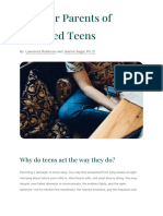 Help For Parents of Troubled Teens