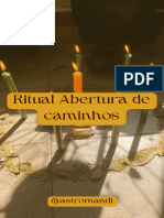 Ritual Abertura de Caminhos