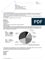 Prova Língua Portuguesa 5° Ano