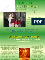 Los Ornamentos y Objetos Liturgicos