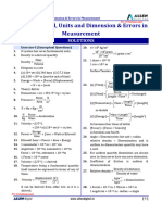 Physics World Unit & Dimensions (Ex Sol)