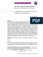 Judoprado, 15 UMA ETNOGRAFIA SOBRE O BRINCAR NA EDUCAÇÃO INFANTIL AS POSSIBILIDADES PARA O RECONHECIMENTO DA DIVERSIDADE