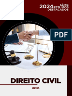 Resumo Destacado 2024 Direito Civil Bens