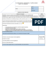 Evaluación Tercer Trimestre EE - SS 4°