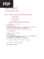 Practical 4