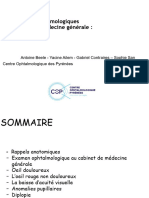 Pathologies Ophtalmologiques Au Cabinet Medical