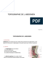 Anatomie Topographique Abdomen 2021