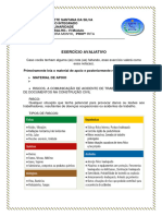 Exercício Avaliativo + Material de Apoio