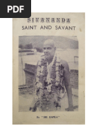 Sivananda Saint and Savant