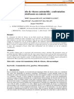 Sirènement de Boîte de Vitesses Automobile: Confrontation Calcul/essais en Contexte Réel