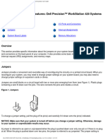 Hardware Configuration Features - Dell Precision WorkStation 420 Systems User's Guide