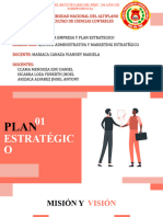 Constitución de Empresa y Plan Estrategico - VI A