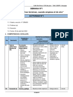 4° Grado - Actividad Del Dia 25 de Abril