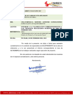 Informe de Yurivilca Febrero 2023