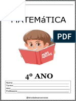 Atividades 4º Ano Matematica Com Habilidades Da BNCC