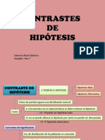 Contraste de Hipótesis