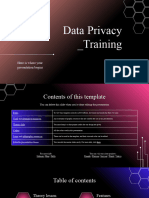 Data Privacy Training