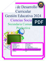 2do Trimestre PDC 1 A 6 Ciencias Sociales 3ro A 6to 2024