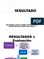 EL RESULTADO - Nicolas Melendres y Angela Rivero