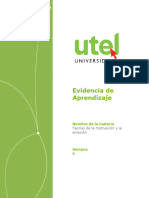 Teorías de La Motivación y La Emoción Semana 6 P 18 AA II