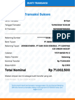 Transaksi Sukses: Total Nominal RP 71.002.500