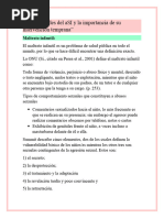 Generalidades Del ASI y La Importancia de Su Intervención Temprana