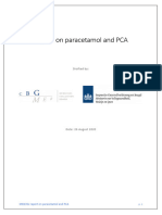 Rapportage Paracetamol en PCA en