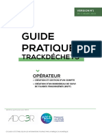 AFCE Trackdechets Guide Operateur