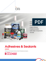 Adhesives & Sealants