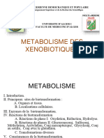 Metabolisme Des Xenobiotiques (Officiel)