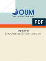 HBEC2203 Early Childhood Education Curriculum - Smay19 (MREP)