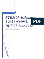 BTE2601 Assignment 2 2024