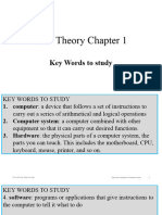 ICT Theory Chapter 1 For Student