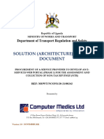 NTR Solution Design Document